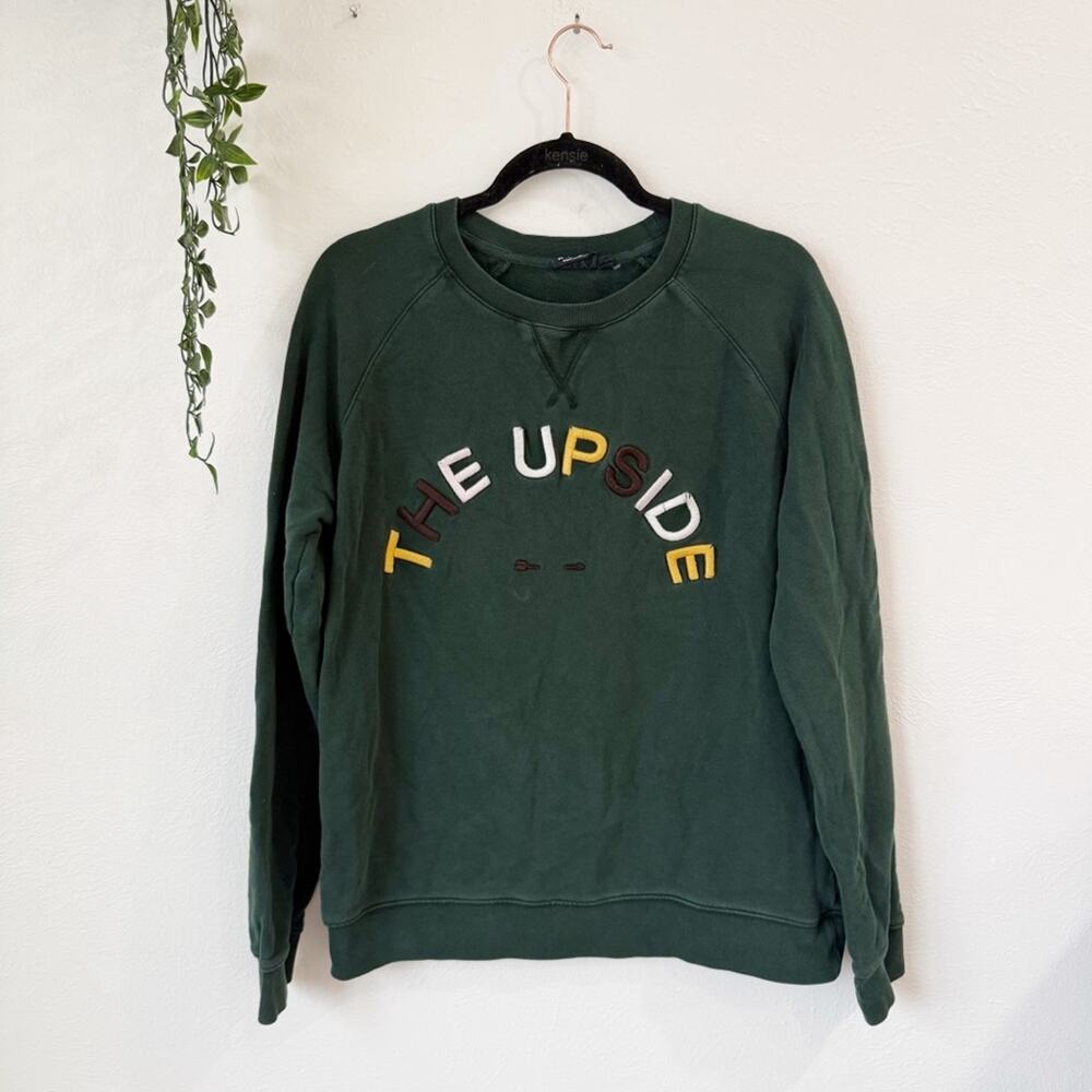 The Upside Horseshoe Crewneck Sweatshirt Sz S